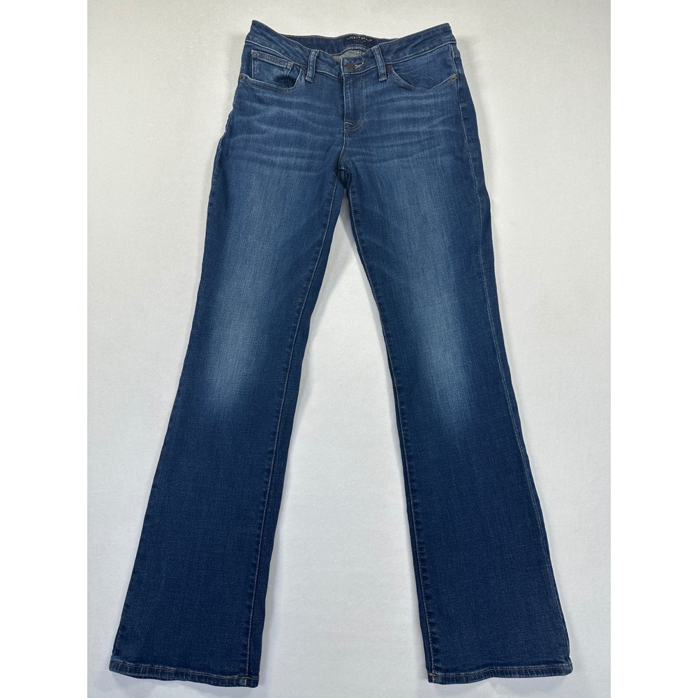 Lucky Brand Low Rise Bootcut Lolita Jeans 8 29 Blue Medium Wash Stretch Denim